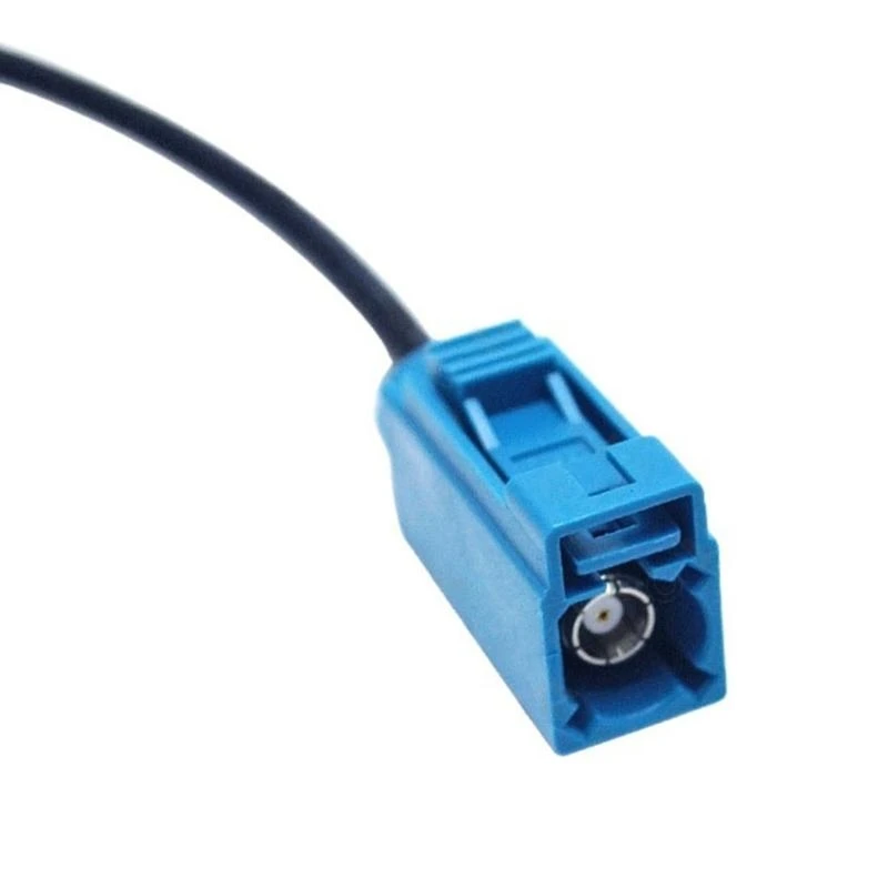 Upgraded Car Reversing Camera Adaptor Cable Fakra Female to RCA Female Compatible C/E/GLKS80L 30cm/12-inches
