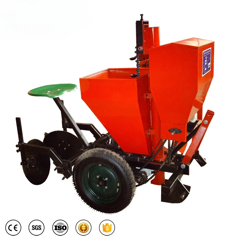 single row potato planter potato seeder