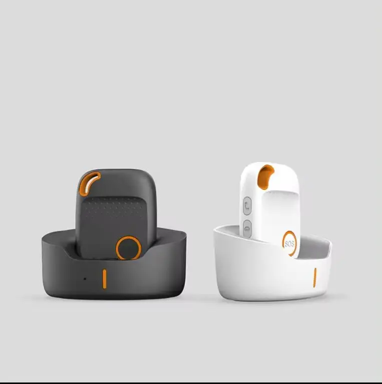 Sistem Alarm Medis untuk Lansia, Produk Perawatan Lansia dengan Bantuan Satu Klik yang Cerdas, Alarm Deteksi Jatuh 4G, Pelacak GPS, Alarm SOS