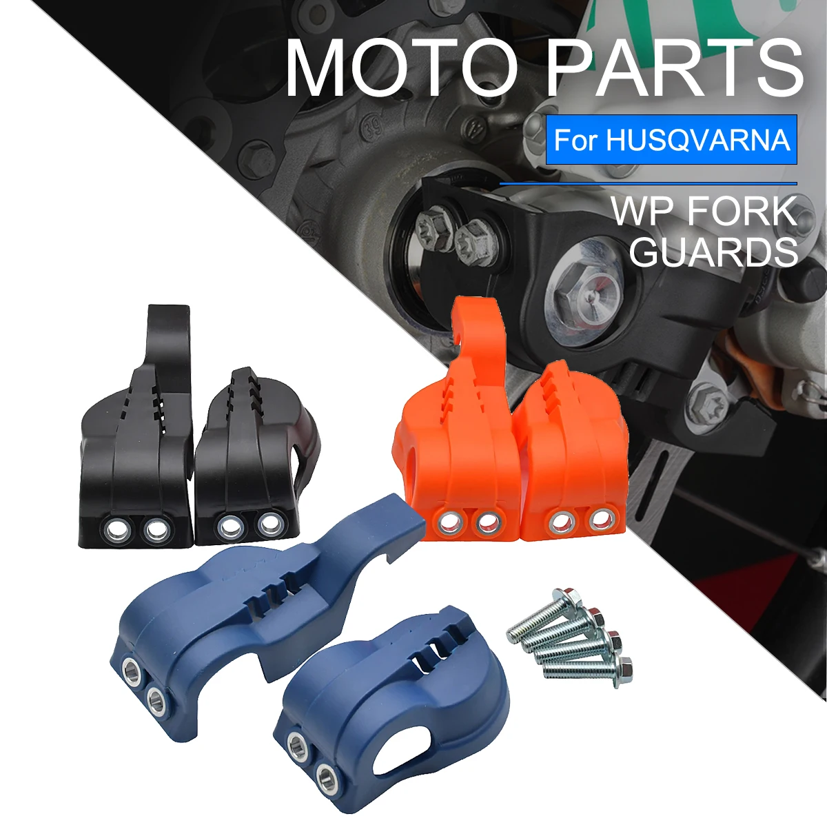 Motorcycle Accessories Lower Fork Protection Device For Husqvarna 125-501 FC TC 2015 125-501 TE I FE TX FX TC FC 2016-2024