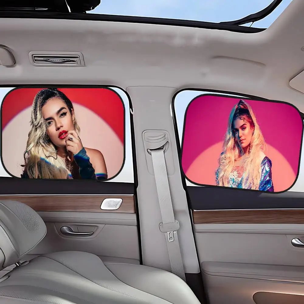 

Singer Star K-Karol G-G Window Sun Shade Windscreen Sunshade UV Protection Auto Sun Visor Car Window Electrostatic Film