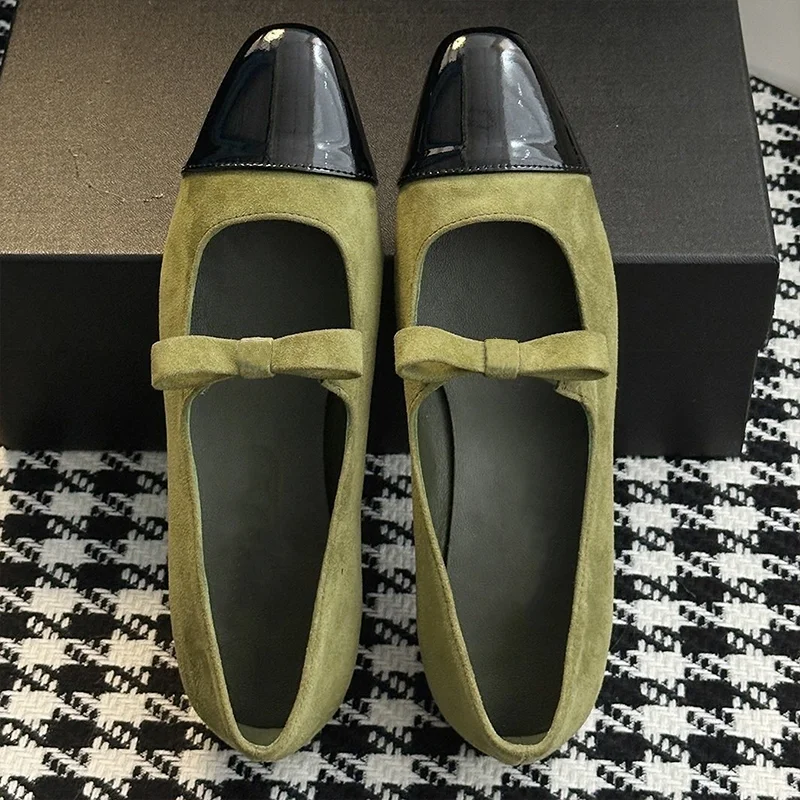 High quality French retro-style women's Mary Jane shoes with pointed toes, low heels, elegant and sophisticated 25110822