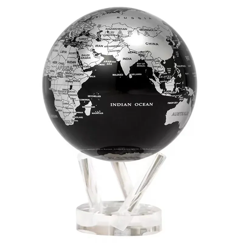 Mova Globe for Decorative Ornament Gifts Light Energy Permanent Motion Rotation Maglev Satellite