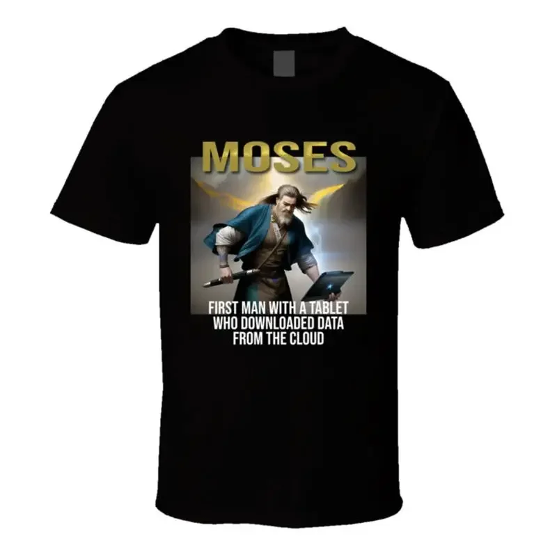 Moses Tablet Cloud God Faith T Shirt