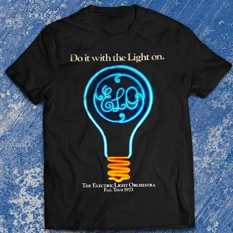 Rock Concert Music T Shirt Electric Light Orchestra ELO Jeff Lynne Classic