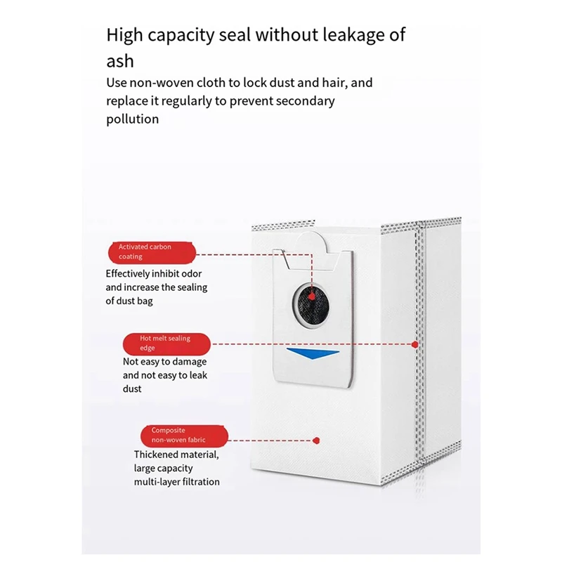 Suitable For Ecovacs X5 PRO Sweeping Robot Accessories Mop Dust Bag Mop Consumables Side Roller Brush Filter Elements