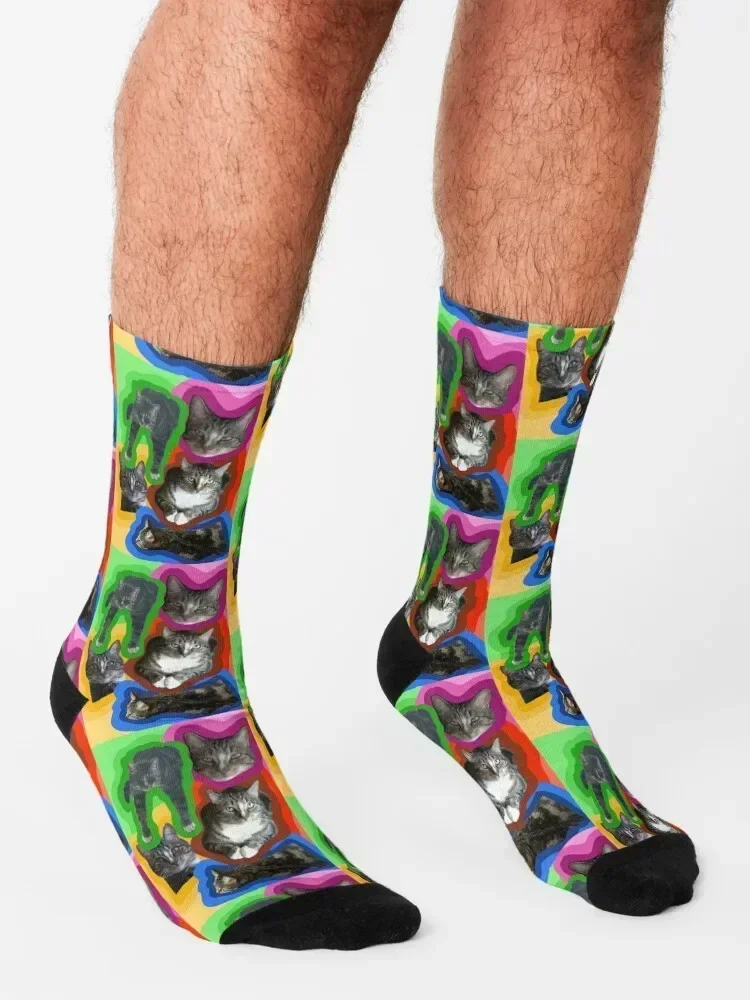 جوارب Sammy Sock النهائية، جوارب مضحكة، جوارب تسلق شفافة فضفاضة للرجال والنساء