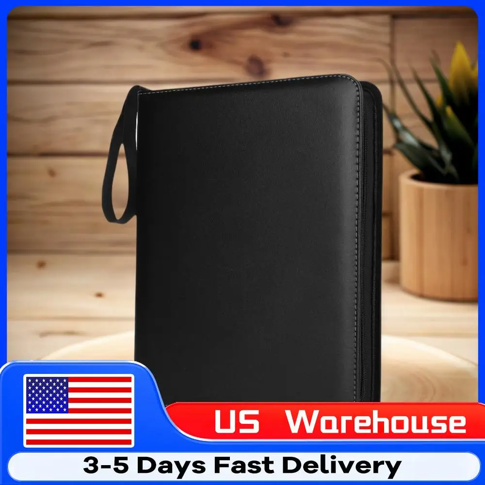 Cards Colletction Album Double Sided Collection Binder Folder Side-Loading Page for Pokemon TCG MTG Other Game Cards Sport Cards