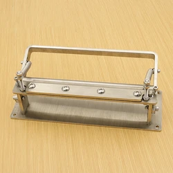 Manual Leather Skiving Machine Strip Belt Thinning Skiver Splitter Cowhide Leather Peeling Machine DIY Strap Cutting Tools