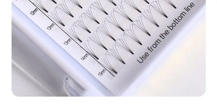 MDNG Eyelashes Premade Wide Fans 3d/4d/5d/6d/ Short Stem J  B C D Volume Professional Eyelash Extensions Faux Mink