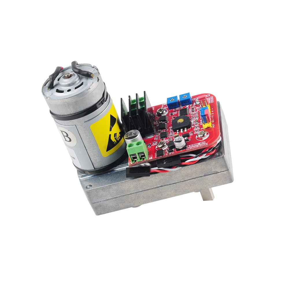 เซอร์โวมอเตอร์ดิจิตอล ASME-05B แรงบิดสูงพิเศษ 380 กก.ซม. ตัวเรือนโลหะผสม สำหรับแขนหุ่นยนต์อุตสาหกรรม กล้อง PTZ ระบบควบคุมวาล์ว