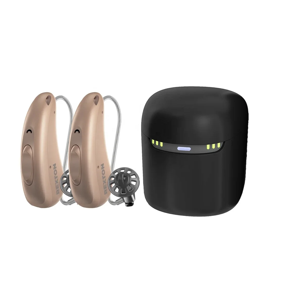 

Rechargeable Hearing Aids Bluetooth Programmable Hearing Aids Rexton BiCore R-Li 20 Rechargeable RIC 16 Channels Hearing Aids