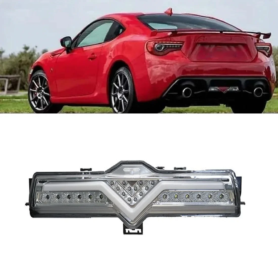 

LED Rear bumper light Running light rear fog light foglights for Toyota GT86 2012-Up Subaru BRZ 2013-Up Scion FR-S 2013-UP