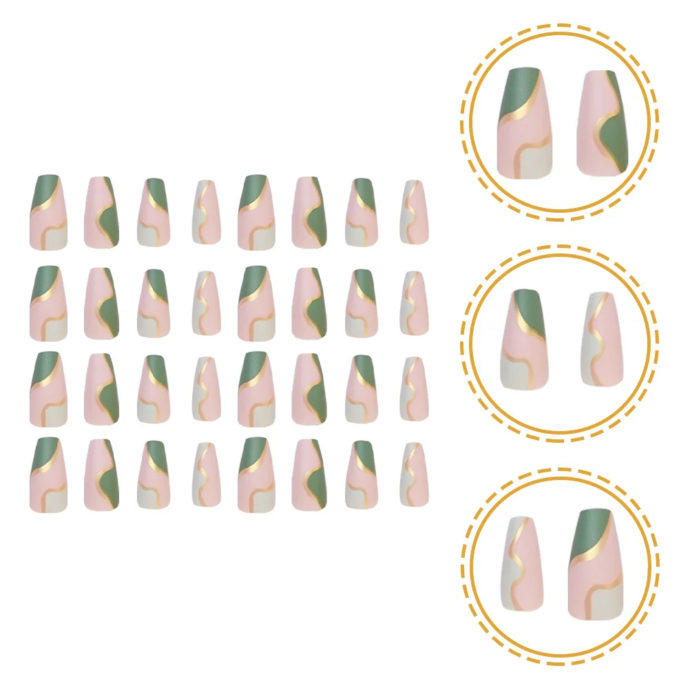 48 قطعة النساء اضغط على الأظافر غطاء كامل الأظافر كاذبة نصائح النمط الفرنسي موضة مشرق اللون لصالون Diy بها بنفسك الزفاف حفلة موسيقية يؤرخ هدية #1