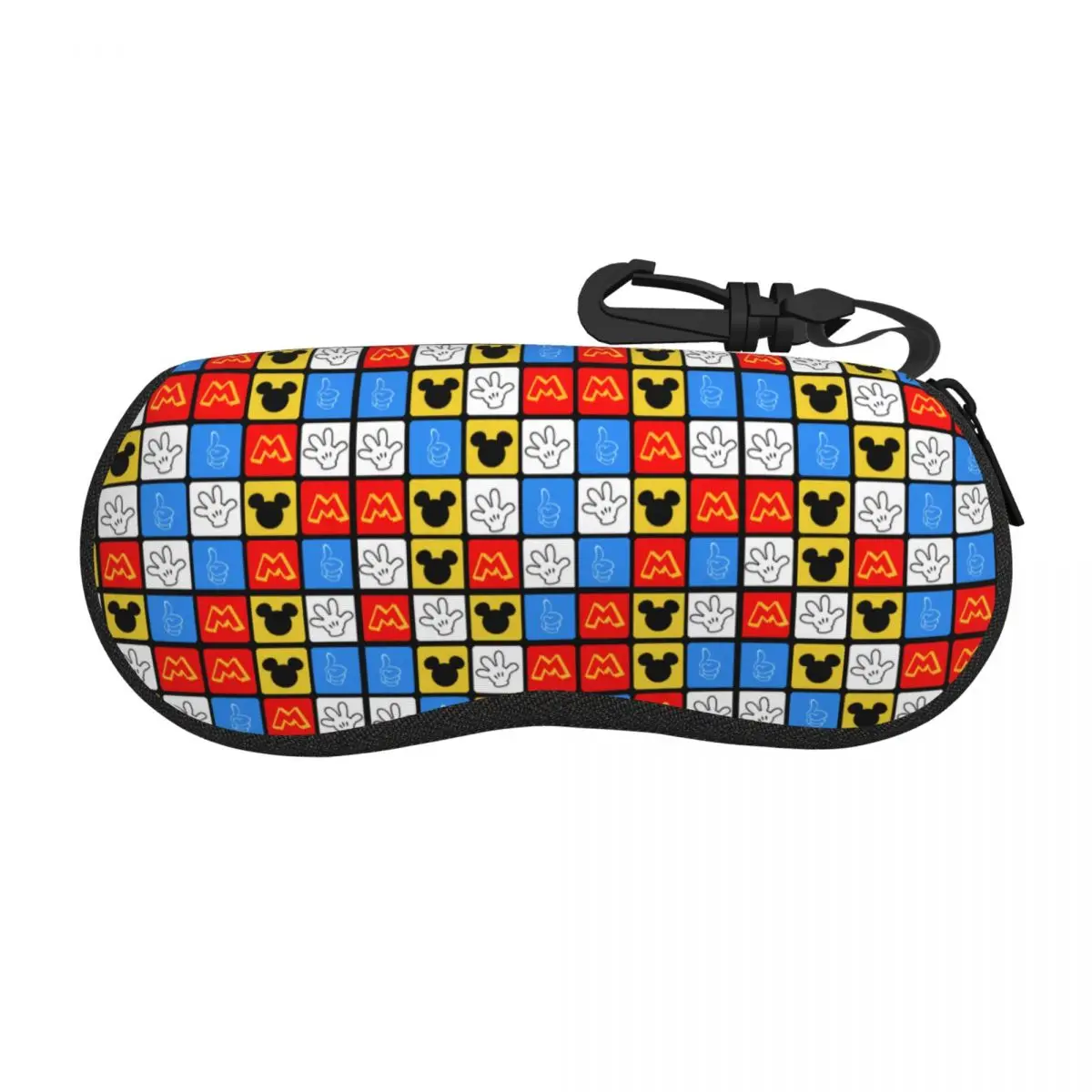 

Custom Mickey Mouse Anime Cartoon Sunglasses Soft Case Neoprene Zipper Shell Eyeglass Case Custom Protective Box For Glasses
