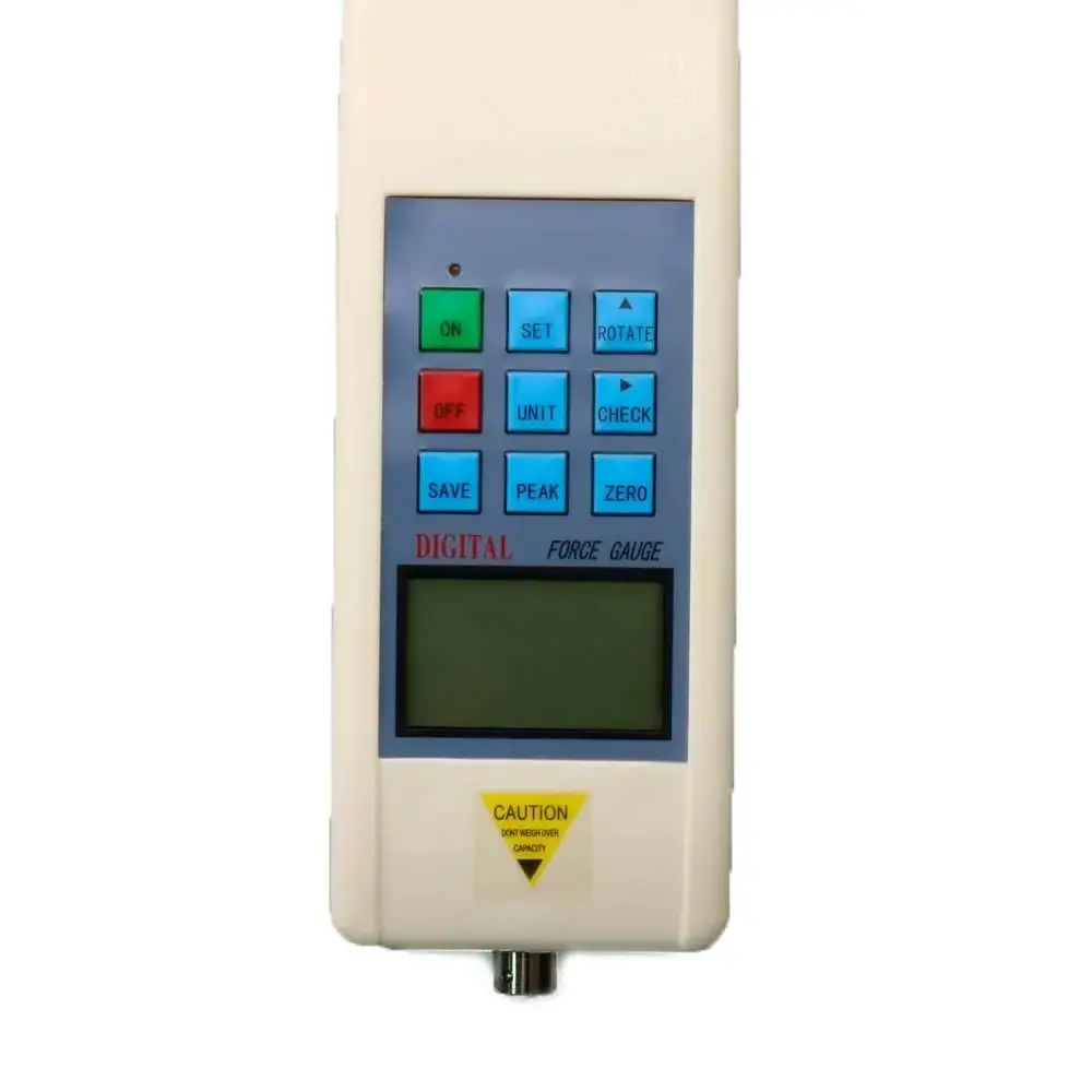 HF-2K High Precision Digital Push Pull Force Gauge Three units of measurement N (Newtons), kg (kilograms) and Ib (pounds)