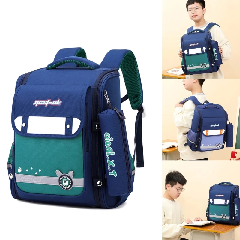 Fashion Primary School Backpack Laptop Travel Backpacks Multi-Pockets Book Bags Casual Rucksack for Girl Boy Youth