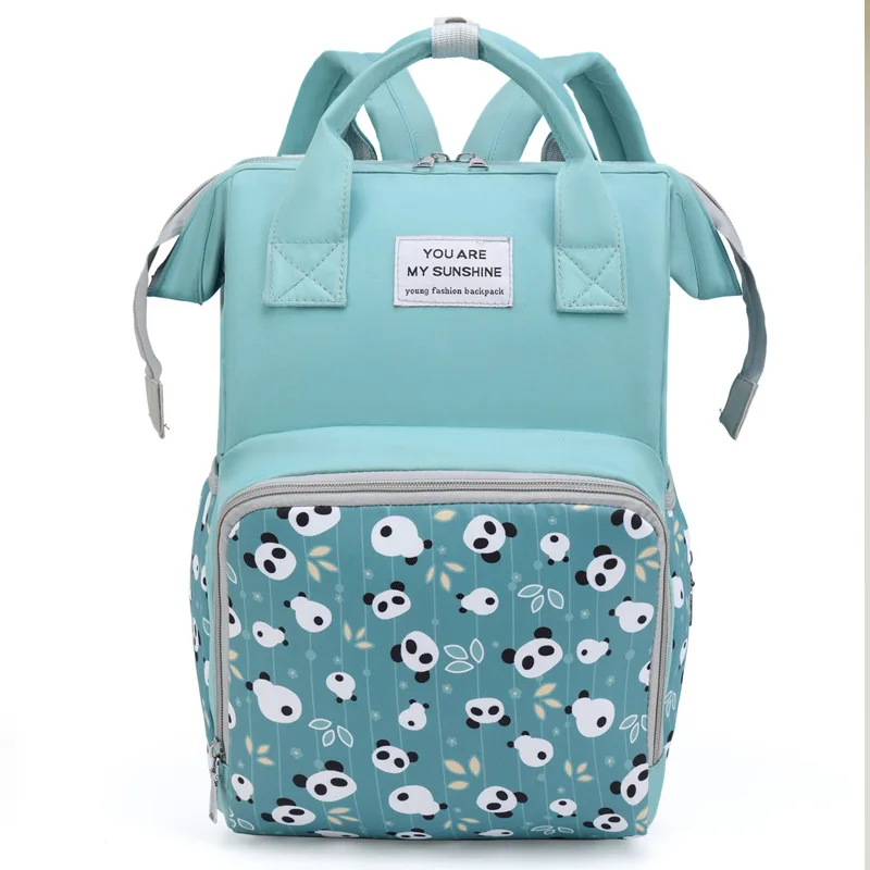 Fashionable Mommy Bag Multi Functional Waterproof Leisure Maternity and Child Bag Stylish Young Handheld Outing Large Capacity