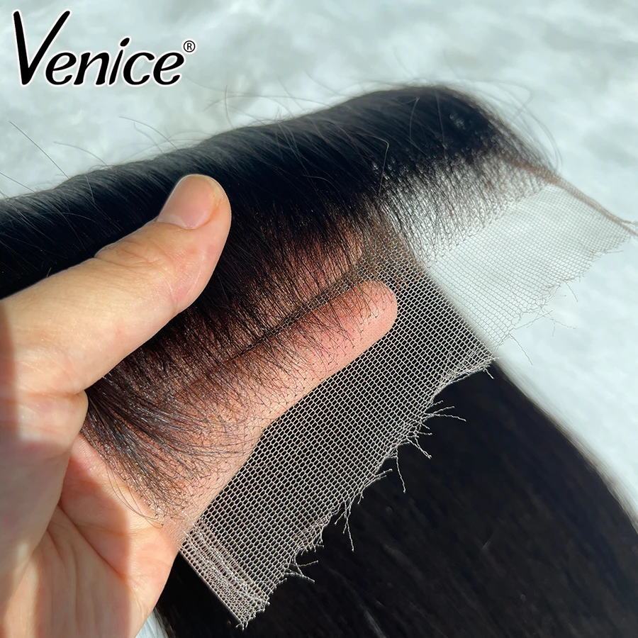 2X6 6x9 HD Cierre de encaje Frontal recto 100% cabello humano liso 13x4 encaje Frontal solo Color Natural cabello Remy Cierre HD