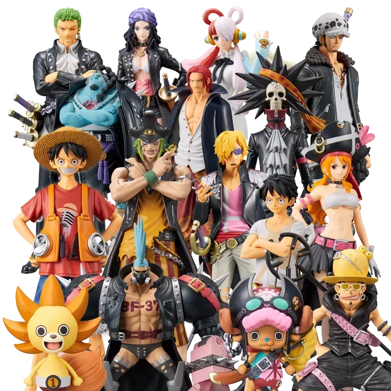 4-Cesarzy ONE PIECE Figurka Anime Figurka Blind Mystery Box Shanks Teach Luffy Buggy Zoro Lucky Box Najlepsze pudełko z niespodzianką