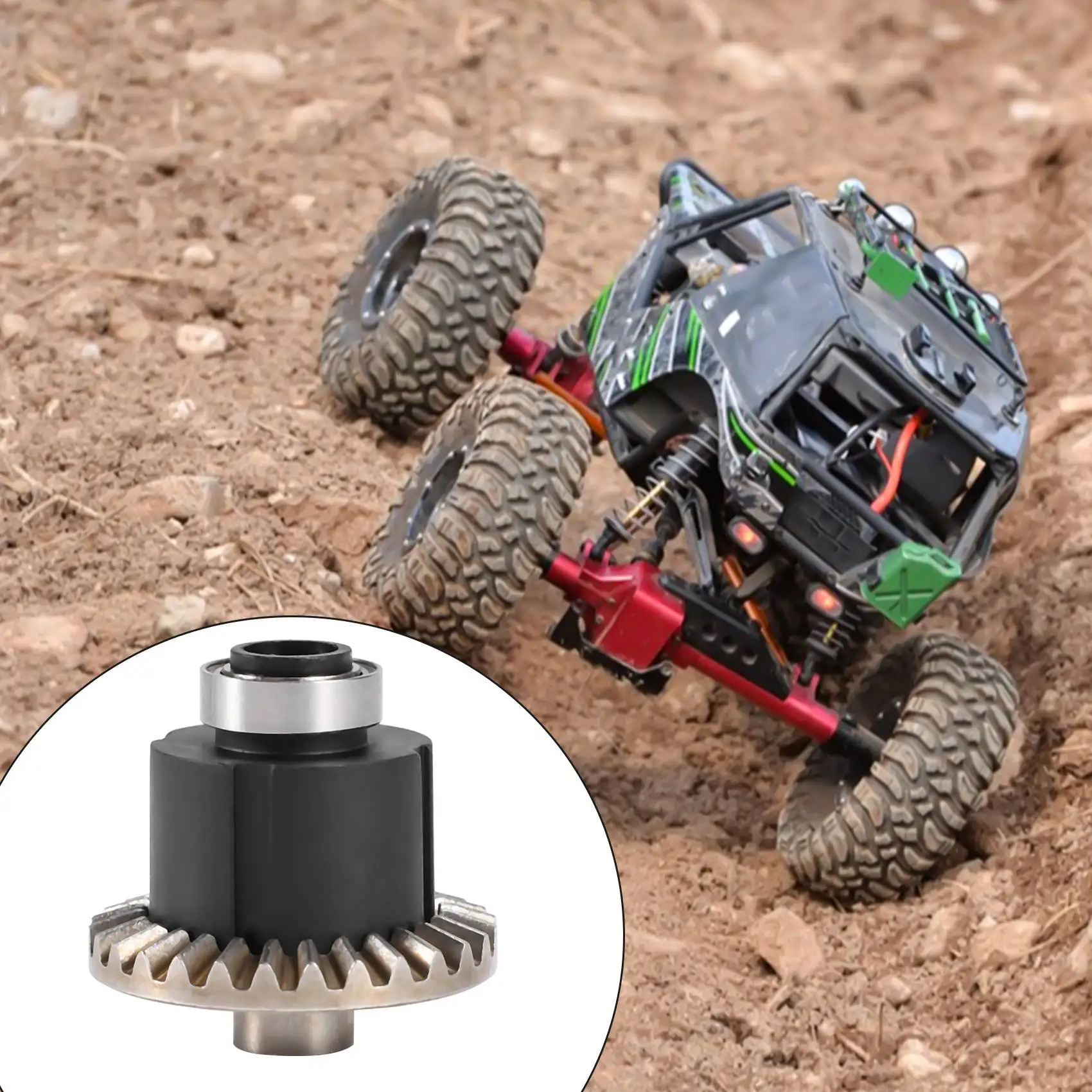 ABWE-2 مجموعة ميتال جير التفاضلية ل SG 1603 SG1603 SG1604 UDIRC UD1601 UD1602 1/16 RC ترقية أجزاء السيارة الملحقات