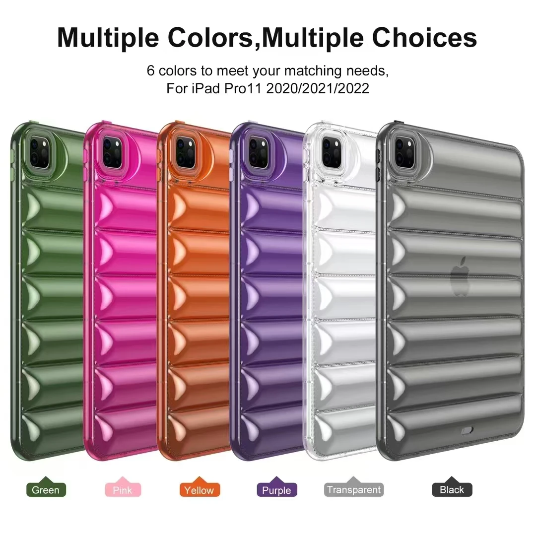 

For iPad Case Air 11 2025 10th 9th 8th 7th Generation 10.2 5th 6th 9.7 iPad Pro 11 2024 12.9 inch Mini 7 6 4 5 Down jacket Funda