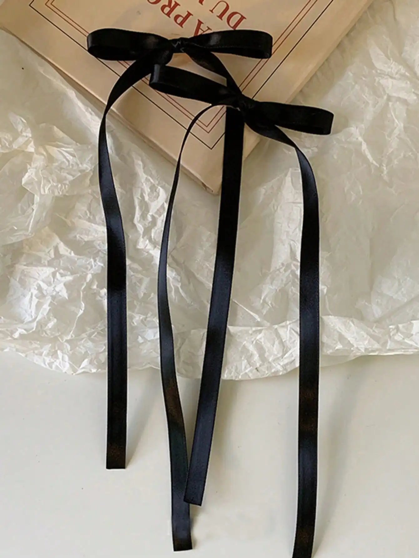 2 قطعة/المجموعة الأزياء الصلبة الشريط القوس دبابيس الشعر مقاطع الشعر للنساء الفتيات حزب إكسسوارات الشعر