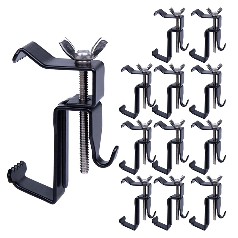 

Brick Hanger 12Pcs,Metal Brick Hooks Brick Clips For Hanging Outdoors, Brick Clamp Hooks Adjustable 1.75 Inch-2.8 Inch