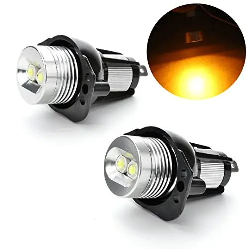 LED Angel Eyes Headlight Halo Ring Marker Light Bulb FOR BMW 3 series Pre-LCI E90 E91 325i 328i 330i 335i 335xi 2006-2008