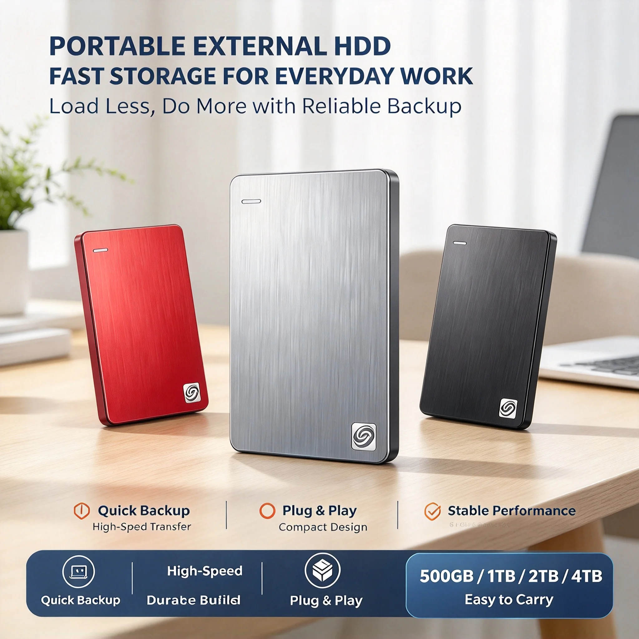 Pocket Size Slim Portable SSD, 2TB/1TB/500GB/4TB, Encrypted Backup, Mac, Laptop, PC, Speed Unleashed. Advanced Laptop PC.