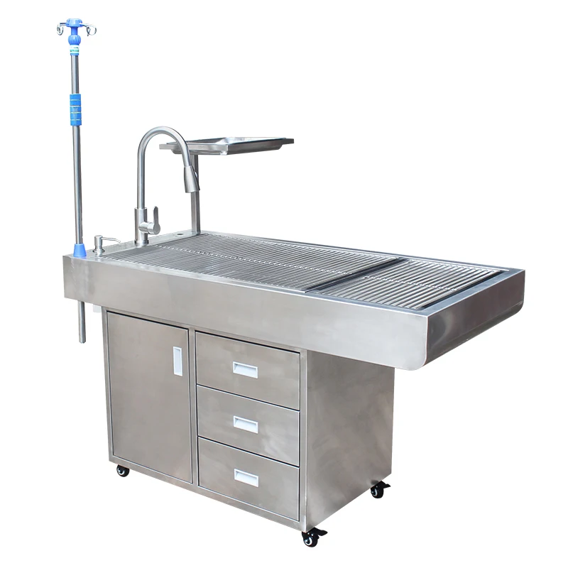 

Electric Lifting Dog Grooming Veterinary Surgical Pet Stainless Steel Hydraulic Pet Operation Table