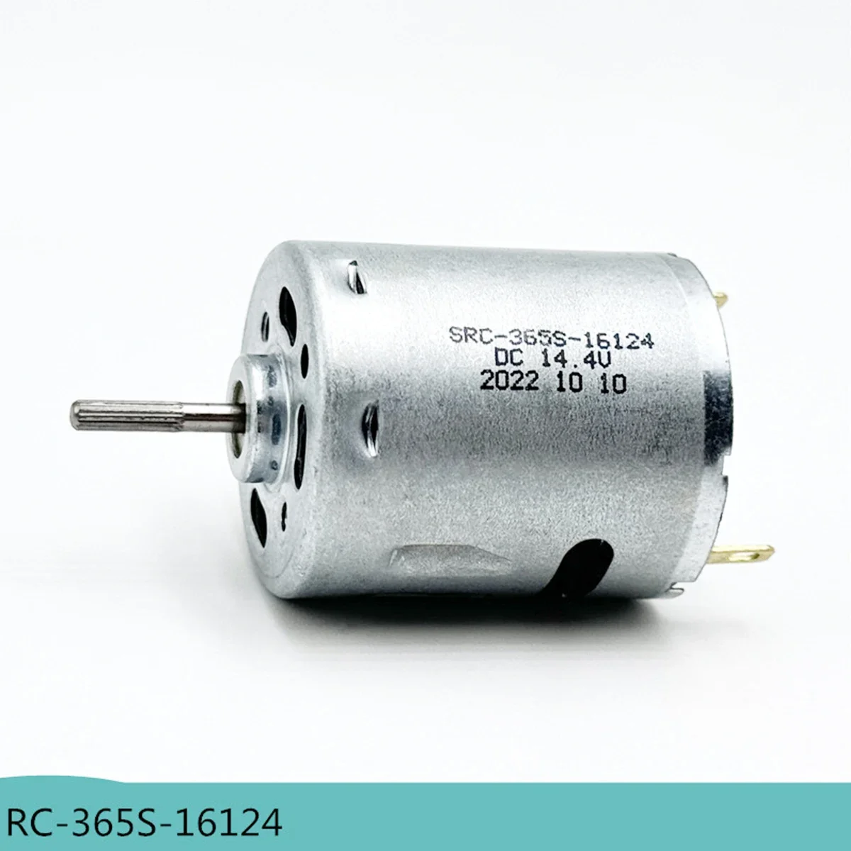 RC-365S-16124/52 Mini 365 Motor DC 6V-24V18V 15200RPM High Speed Micro 28mm Electric Motor Carbon Brush DIY Hair Drier Toy Model