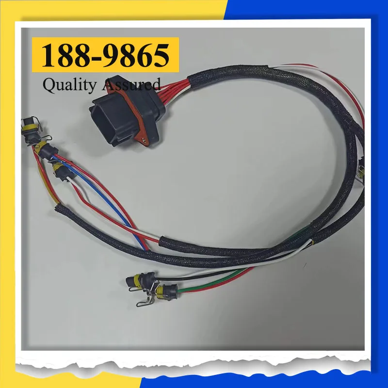 188-9865 1889865 Injector Wire Harness For Caterpillar CAT Excavator 330D 336D 336D2 340D 340D2 Engine C-9