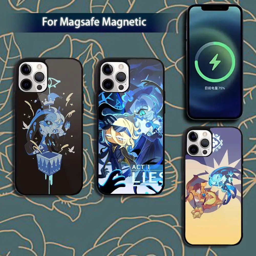 

Game C-Cookie Run K-Kingdom Phone Case For iPhone 16,15,14,13,12,11,Pro,Max,Plus,Mini,Magsafe,Magnetic Wireless Charging Case