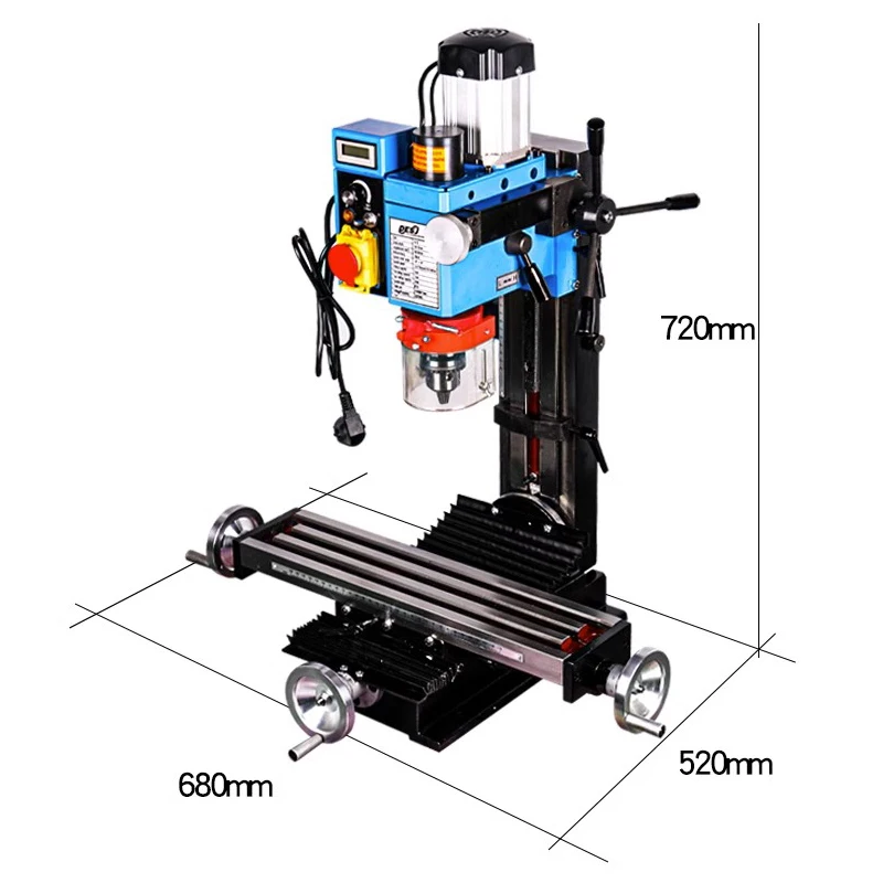 

Multifunctional household drilling and milling machine, small drilling and milling machine, vertical electric drilling machine