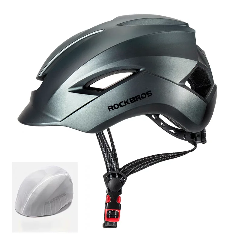 خوذة ركوب الدراجات الجديدة لعام 2025 مع قفل مضاد للسرقة وغطاء مطر أبيض قابل للتعديل خوذة دراجة سكوتر للجنسين لسلامة الدراجات النارية