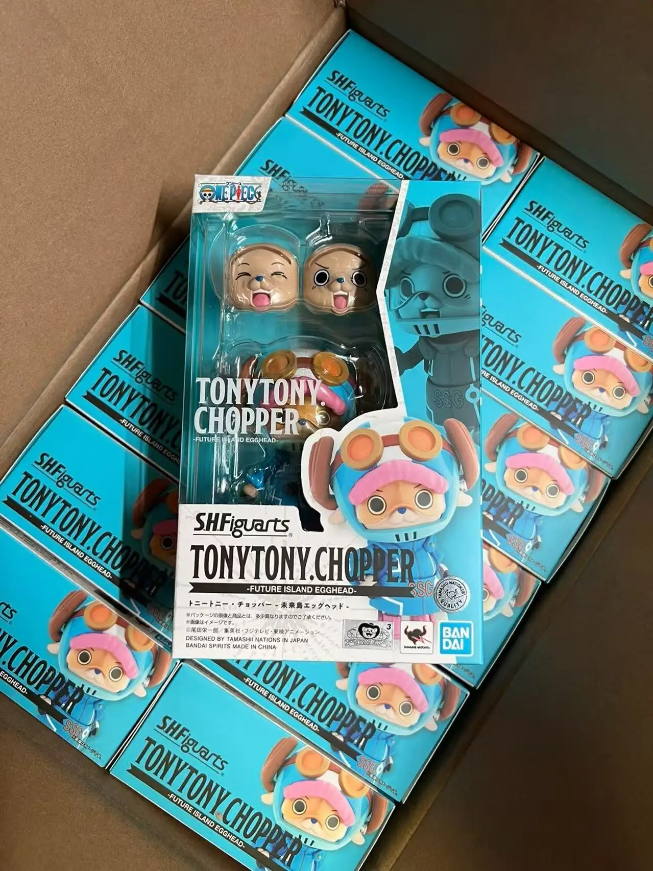 

ONE PIECE Tony Tony Chopper Future Island Egghead Anime Action Figure - Genuine Boxed Toy Collectible BANDAI S.H.Figuarts