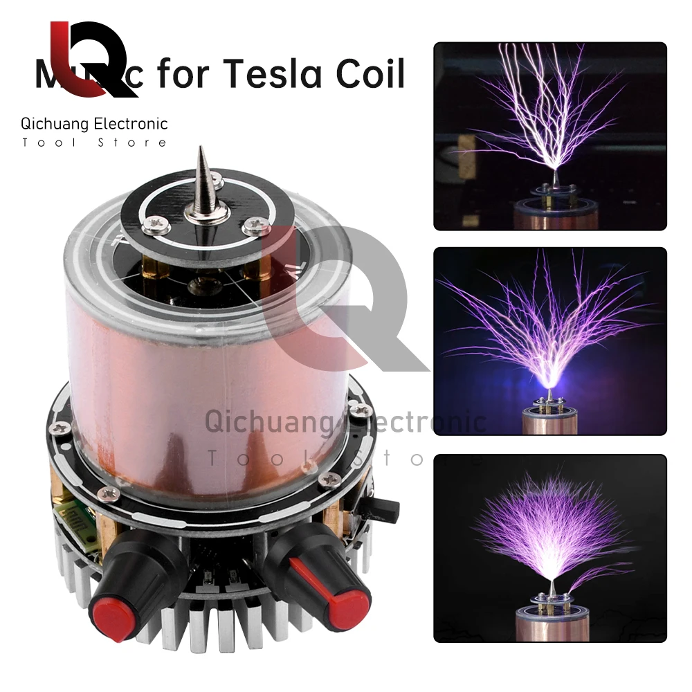 

1Pcs for Tesla Coil Wireless Transmission for Music Tesla Coil Arc Artificial Lightning Plasma for Experiment Science Education