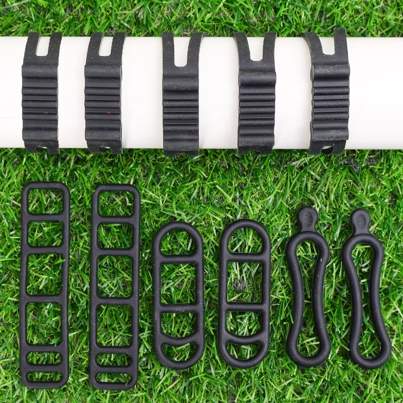 

4-16PCS Motorcycle Bike Phone Holder Silicone Anti-Slip Security Strap Anti Vibration Reinforcement Band for Action Camera Mount