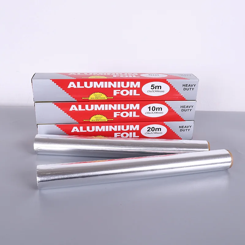 disposable high-temperature resistant baking foil roller oven aluminum foil paper grilled fish baking  foil