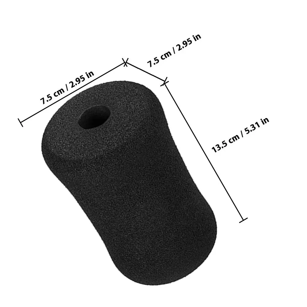 12Pcs Supple Sponge Buffer Sleeves for Gym Bench Leg Curl Machine Weight Bench Replacement Pads Exercise Roller Covers