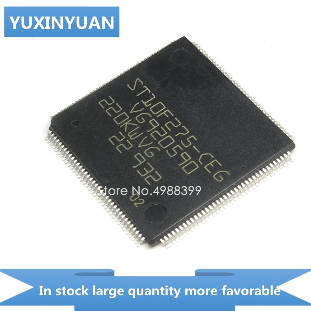 1PCS ST10F275-CEG  ST10F275 10F275-CEG QFP YUXINYUAN IC IN STOCK