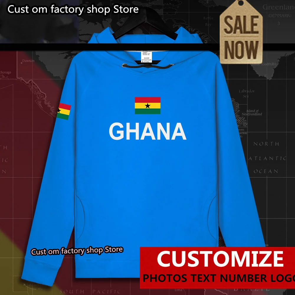 

Republic of Ghana Ghanaian GHA GH mens hoodie pullovers hoodies men sweatshirt streetwear clothing Sportswear tracksuit nation