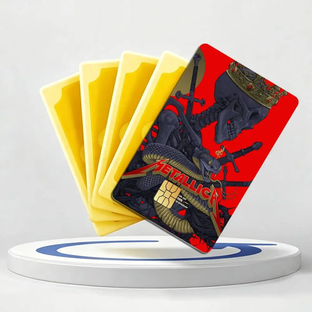 Big Four M-Metallica M72-S Tour Card Stickers for Bank Access Protective Waterproof Film Cover Sticker Gift