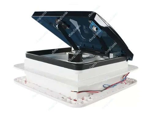 11''ce Manual Control Caravan Modification Accessories Roof Camper Vented 12V Fan Camper Window Leisure Vehicle