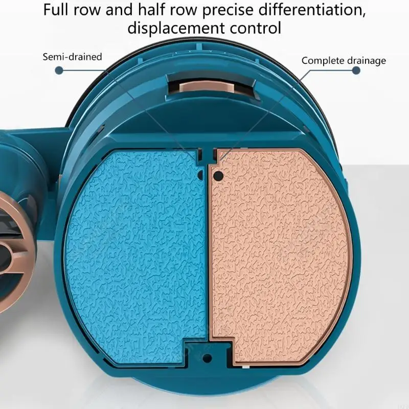 4xfd مزدوج الضغط على زر صمامات الصرف المرحاض بديل تقسيم صمامات الصرف مرحاض اثنين #5