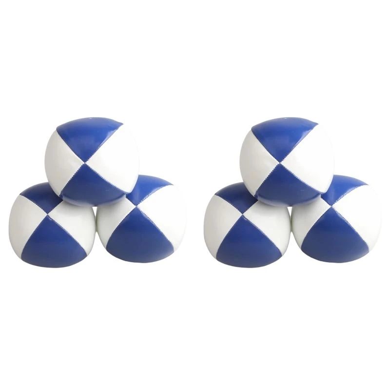 【Price Drop !!】6X PU Hand Throwing Ball Elastic Soft Rubber High-End Magic Juggling Ball Acrobatics Props Hand Throwing Ball,F