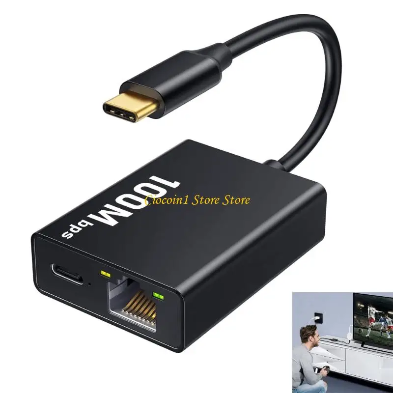 a3pc-usb-c-para-placa-rj45-100mbps-suporta-carregamento-rapido-e-internet-com-fio