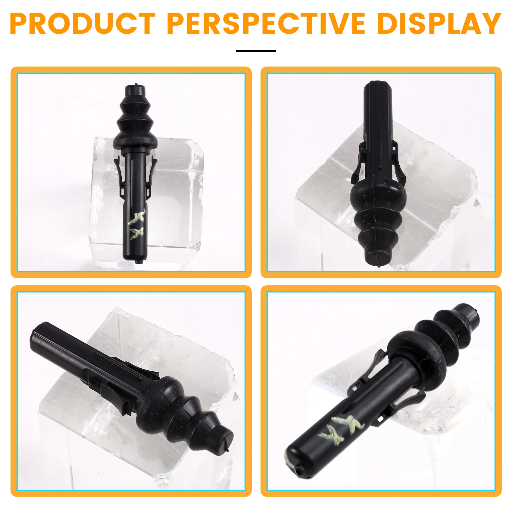 #55G 81595S3000 Car Fuel Filler Door Lock Spring for Hyundai Santa Fe TMC,Fuel Filler Door Lock Spring,(ABS)