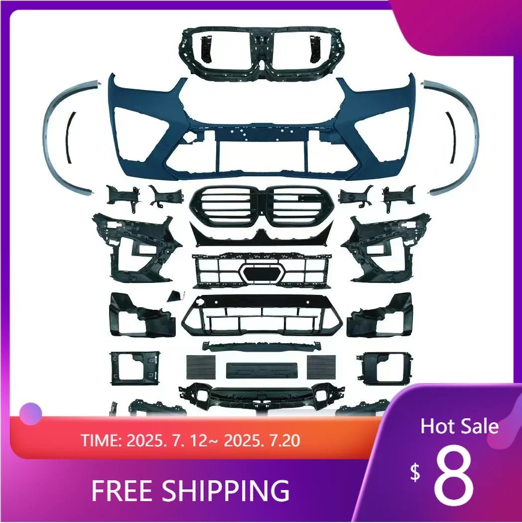 

2024 for BMWs X5 Modified X5M F95LCI Body Kit One-to-One Bumper Nose Side Skirt Grille New Condition